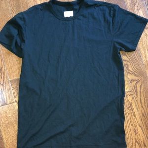 Rag and bone mens t size small NEW black